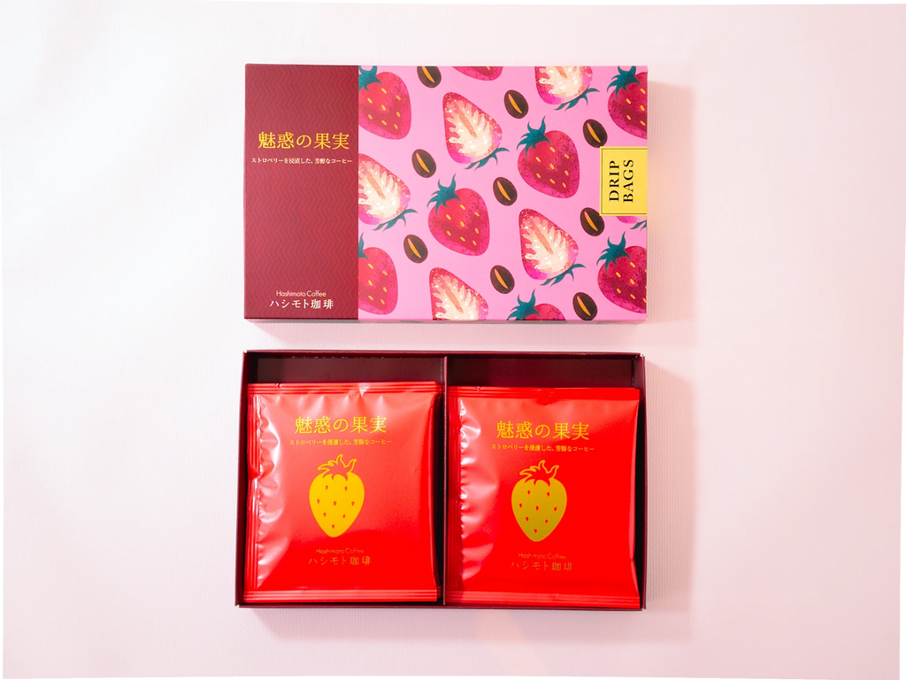 【再入荷】魅惑の果実 ストロベリー コーヒー ドリップバッグ6袋入