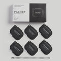 PACHET #BLACK - 6pcs